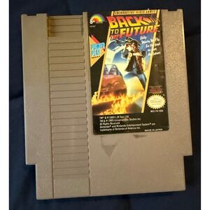Back to the Future Nintendo NES 1989 LJN Power Play Series Video Game Cartridge